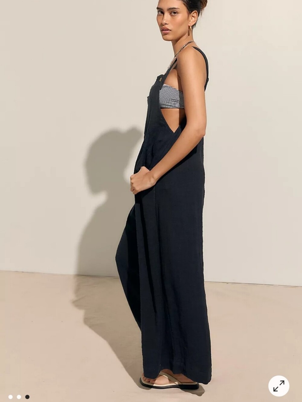 Free People Sun-Drenched Overalls In Bayou - Picture 14 of 15